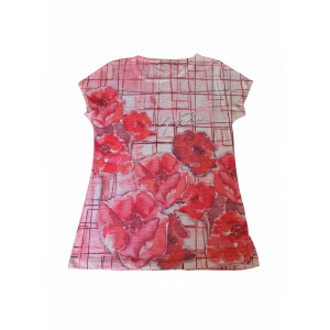 T-shirt donna stampa sublimatica