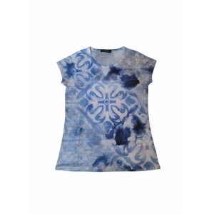 T-shirt stampa sublimatica  blu