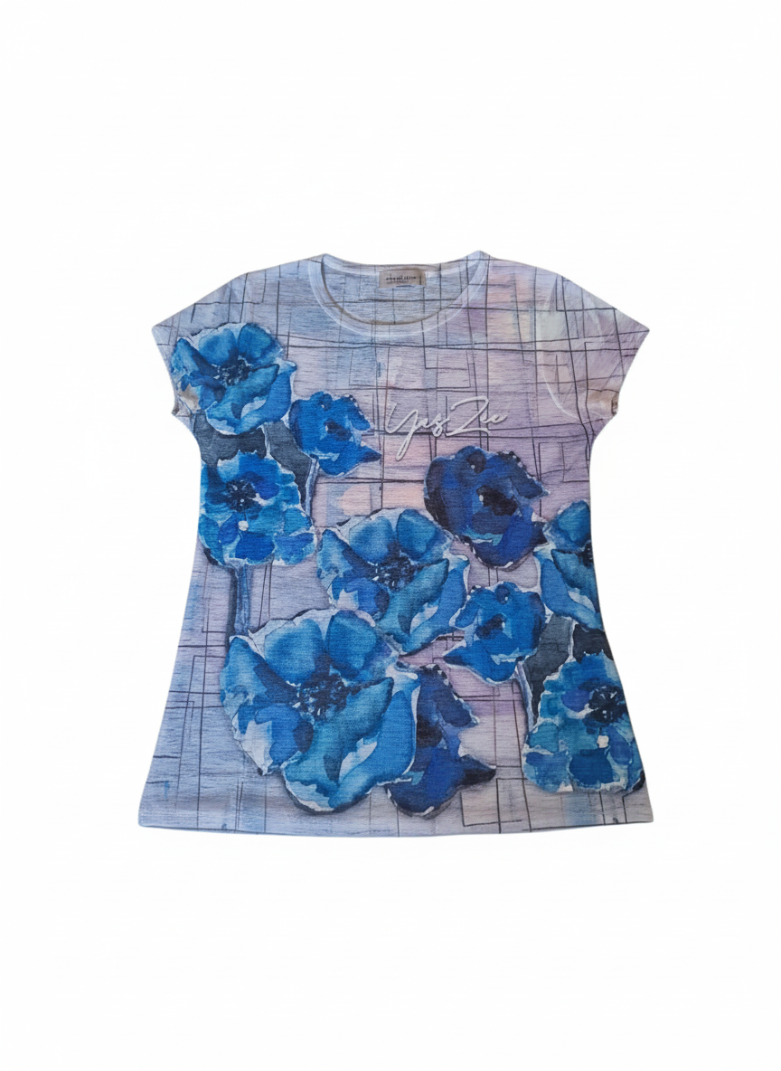 T-shirt donna stampa sublimatica Yes Zee