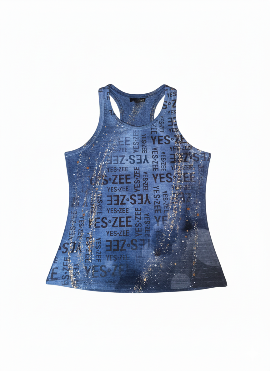 Canotta donna stampa sublimatica Yes Zee