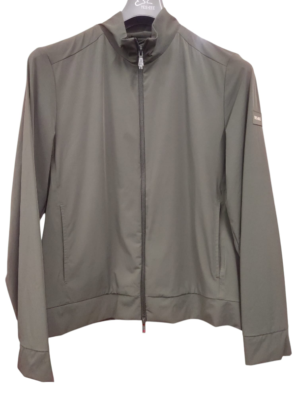 yes zee giubbetto tessuto tecnico barracuda verde militare - foto 1