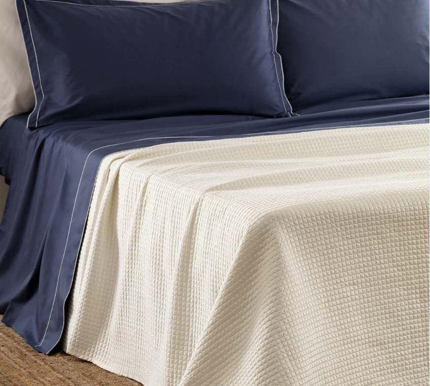 riviera bohemia trapuntino quilt 2p unito avorio - foto 2