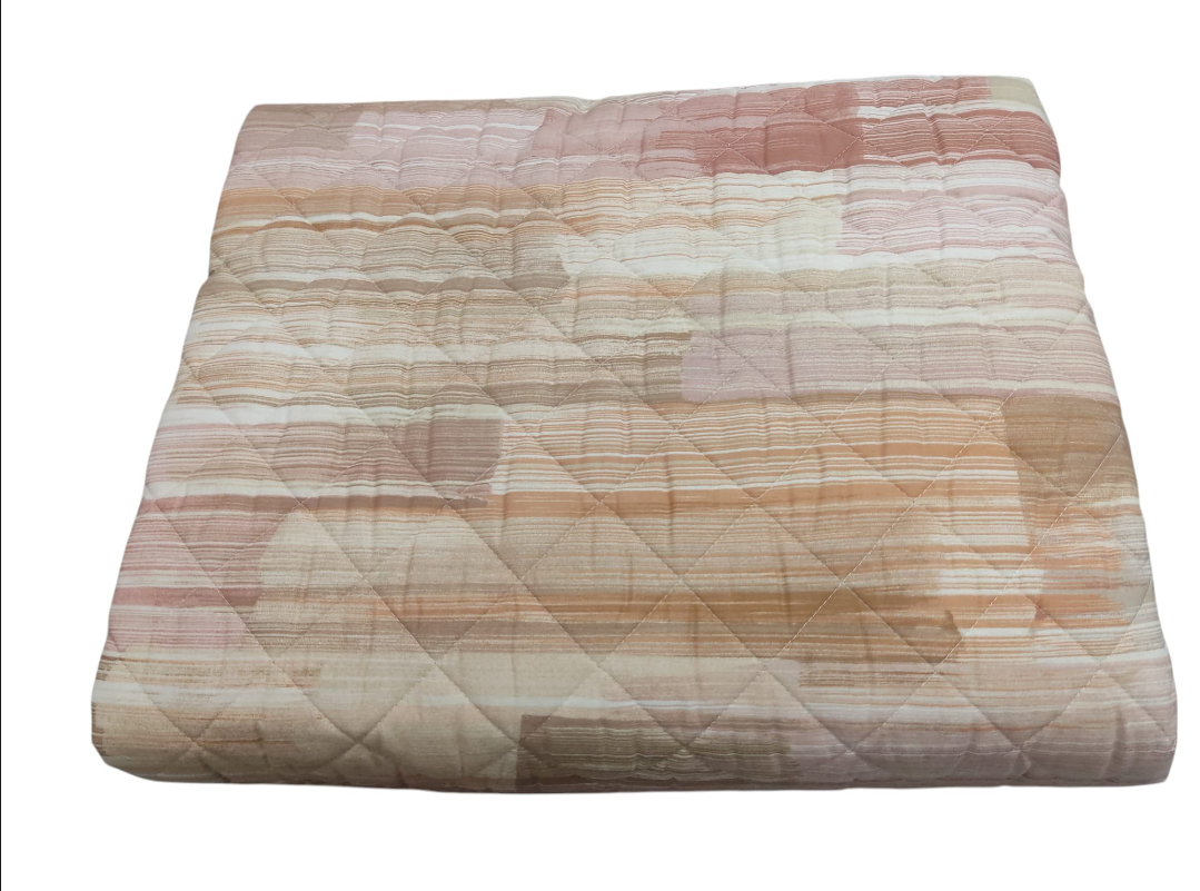 riviera trapuntina quilt manjola cotone stampato 1 1/2 ambra - foto 1