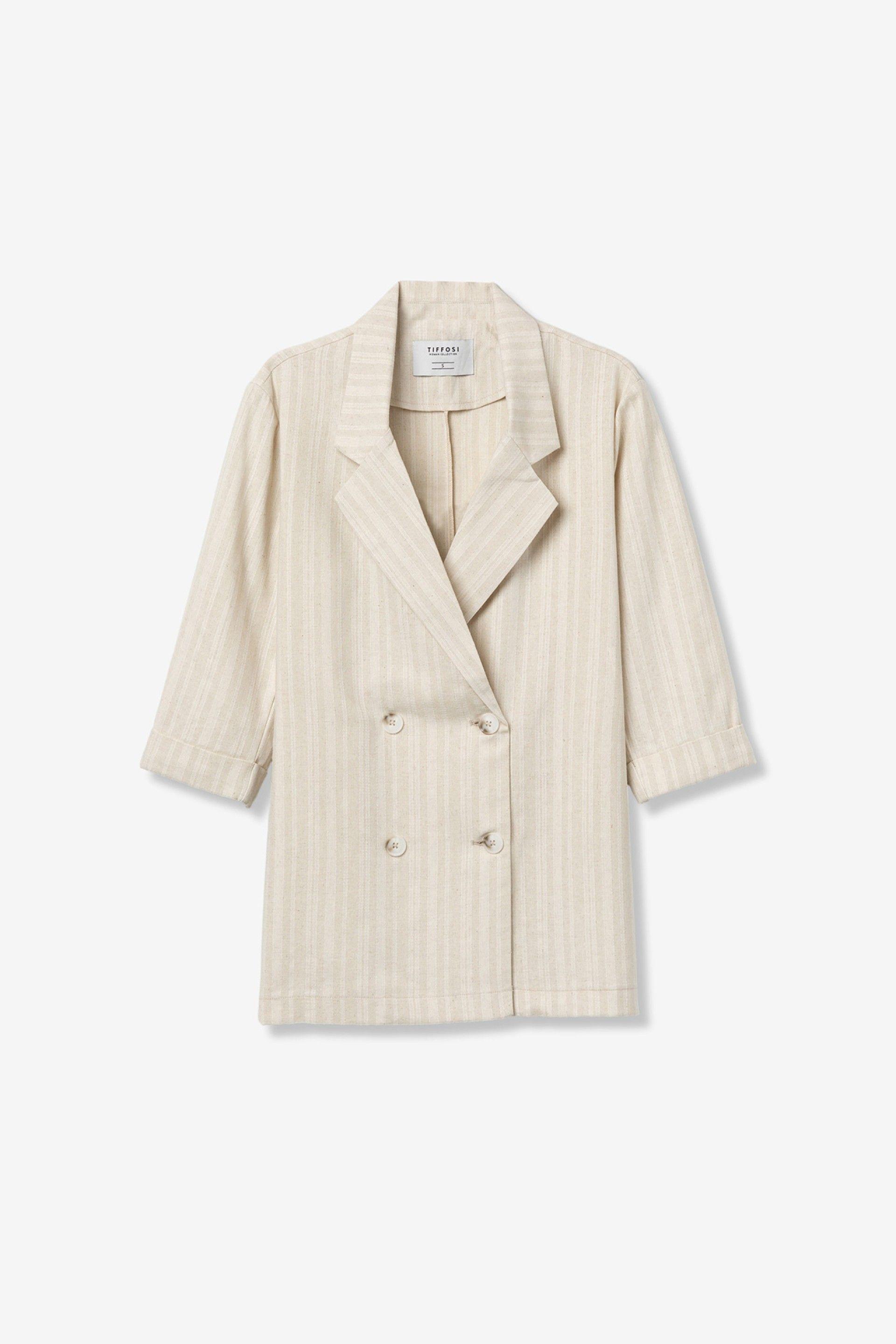 Giacca donna misto lino cotone Tiffosi