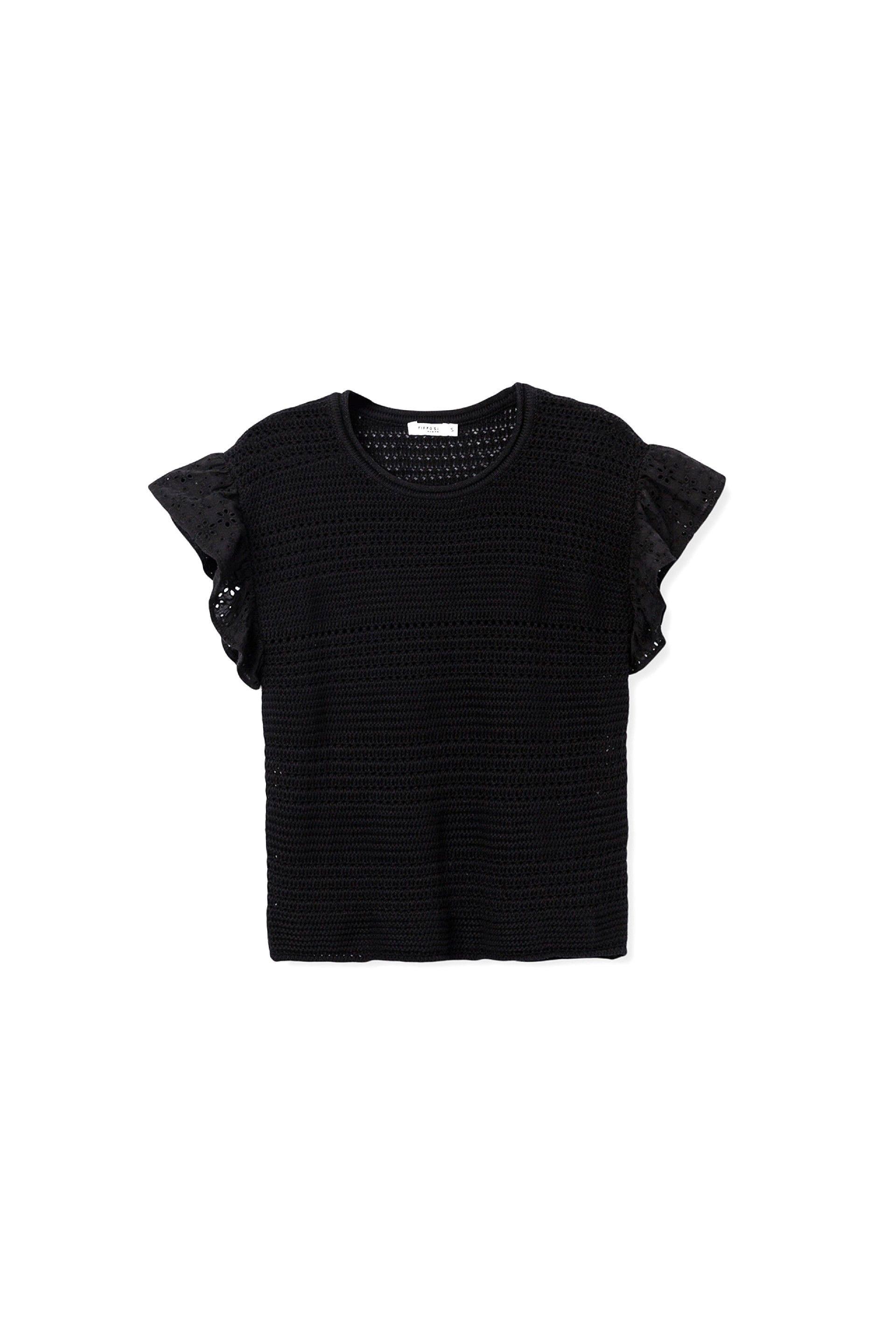 T-shirt maniche volant Tiffosi