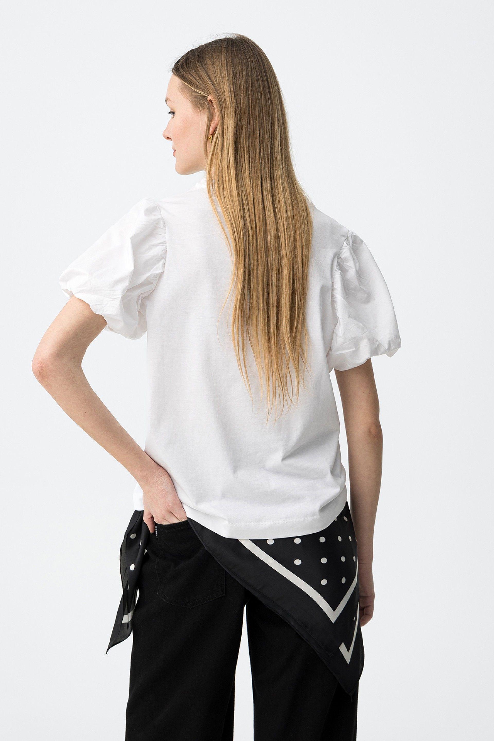 T-shirt bianca Tiffosi donna