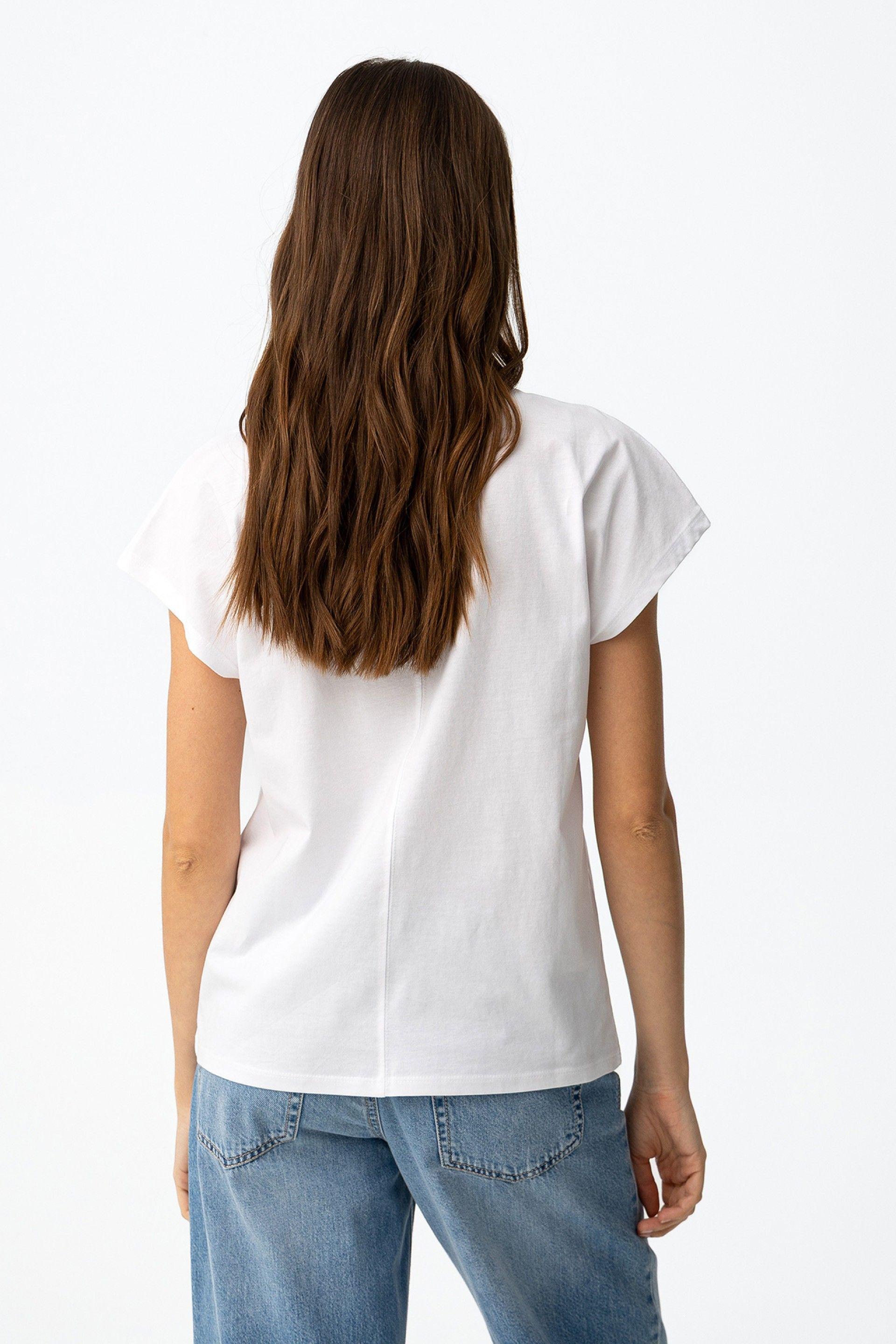 T-shirt maniche corte con stampa Tiffosi