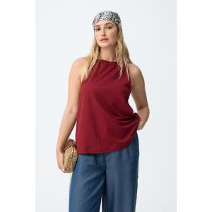 Top donna bordeaux