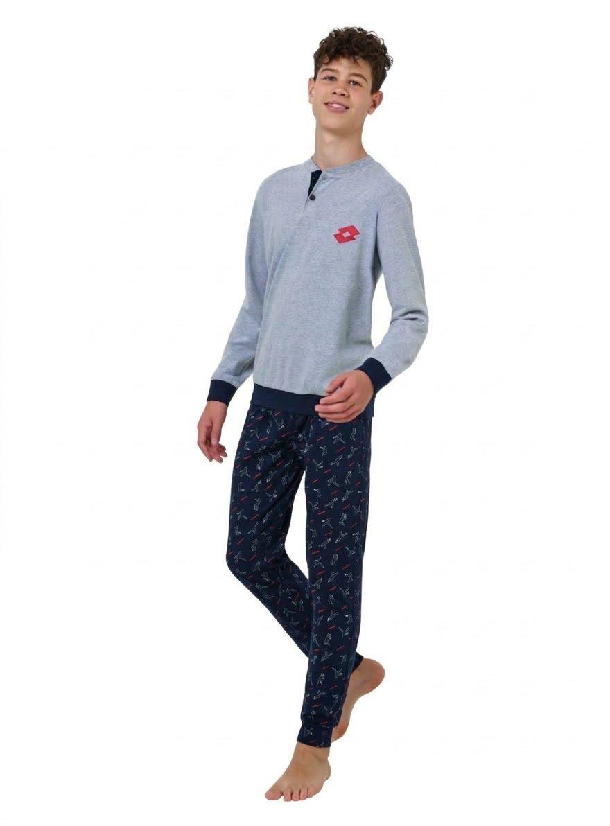 Pigiama ragazzo in cotone Lotto Homewear