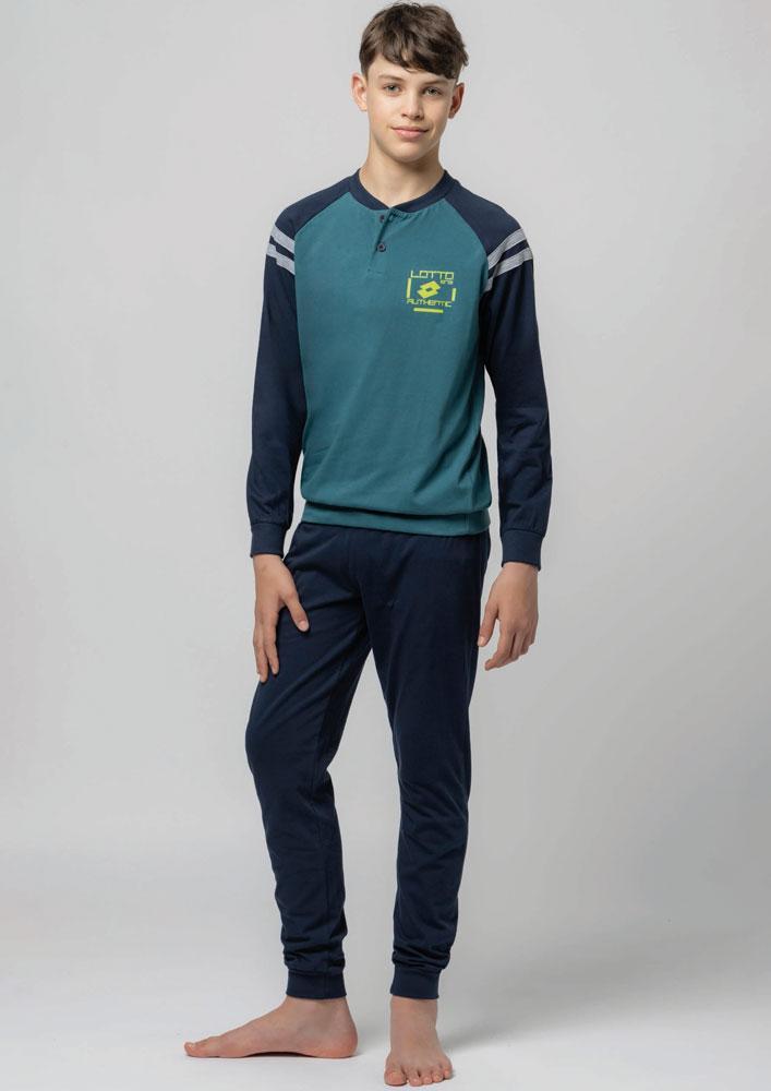 Pigiama ragazzo in cotone Lotto Homewear