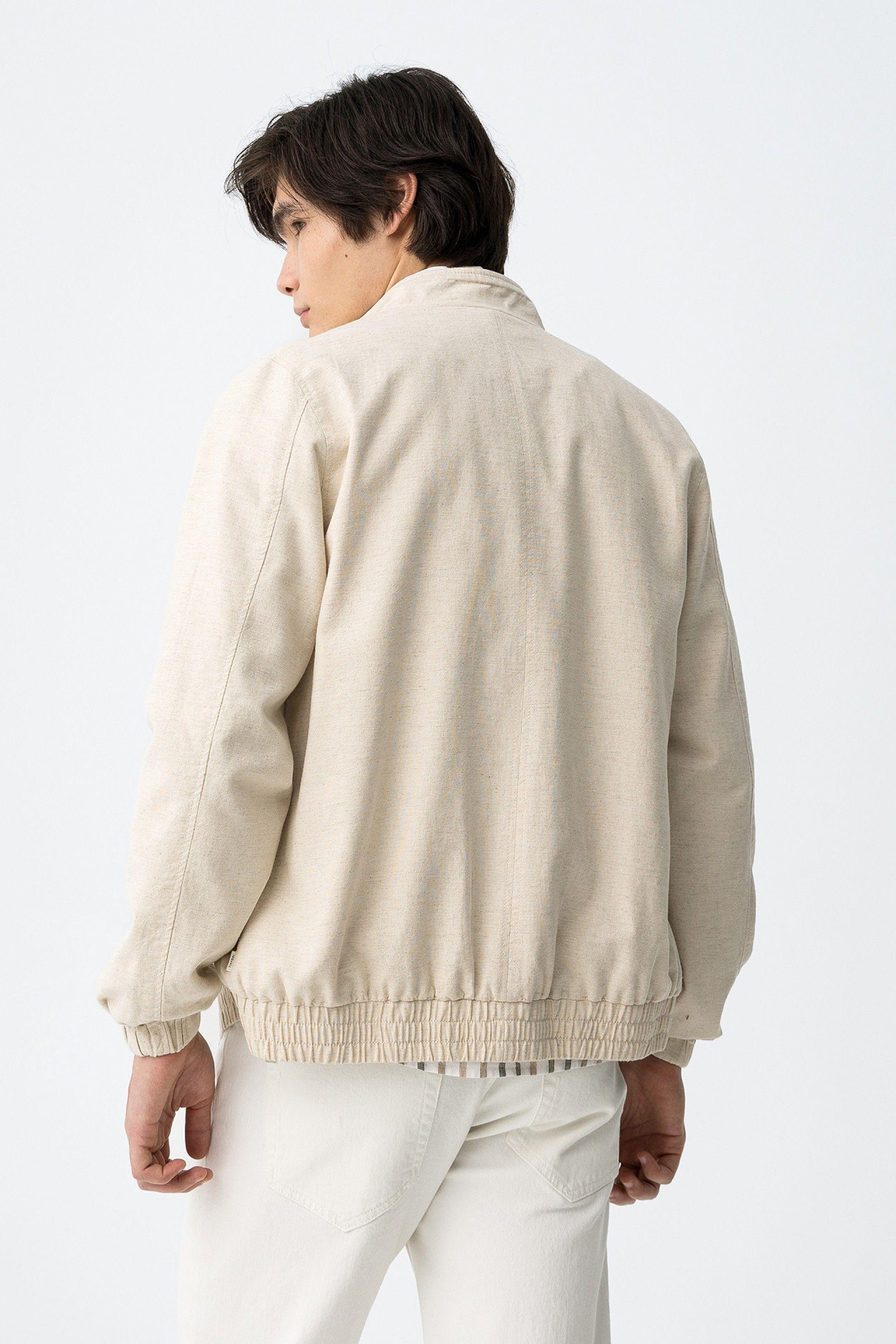 Giacca leggera beige da uomo Tiffosi