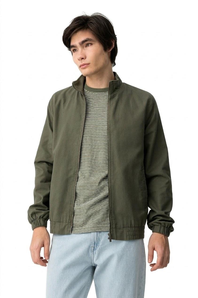 Giacca leggera verde da uomo Tiffosi