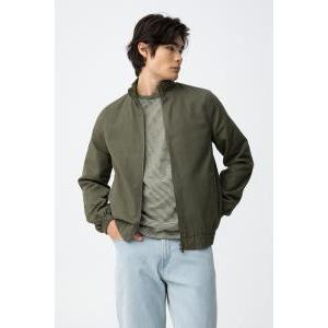 Giacca leggera verde da uomo