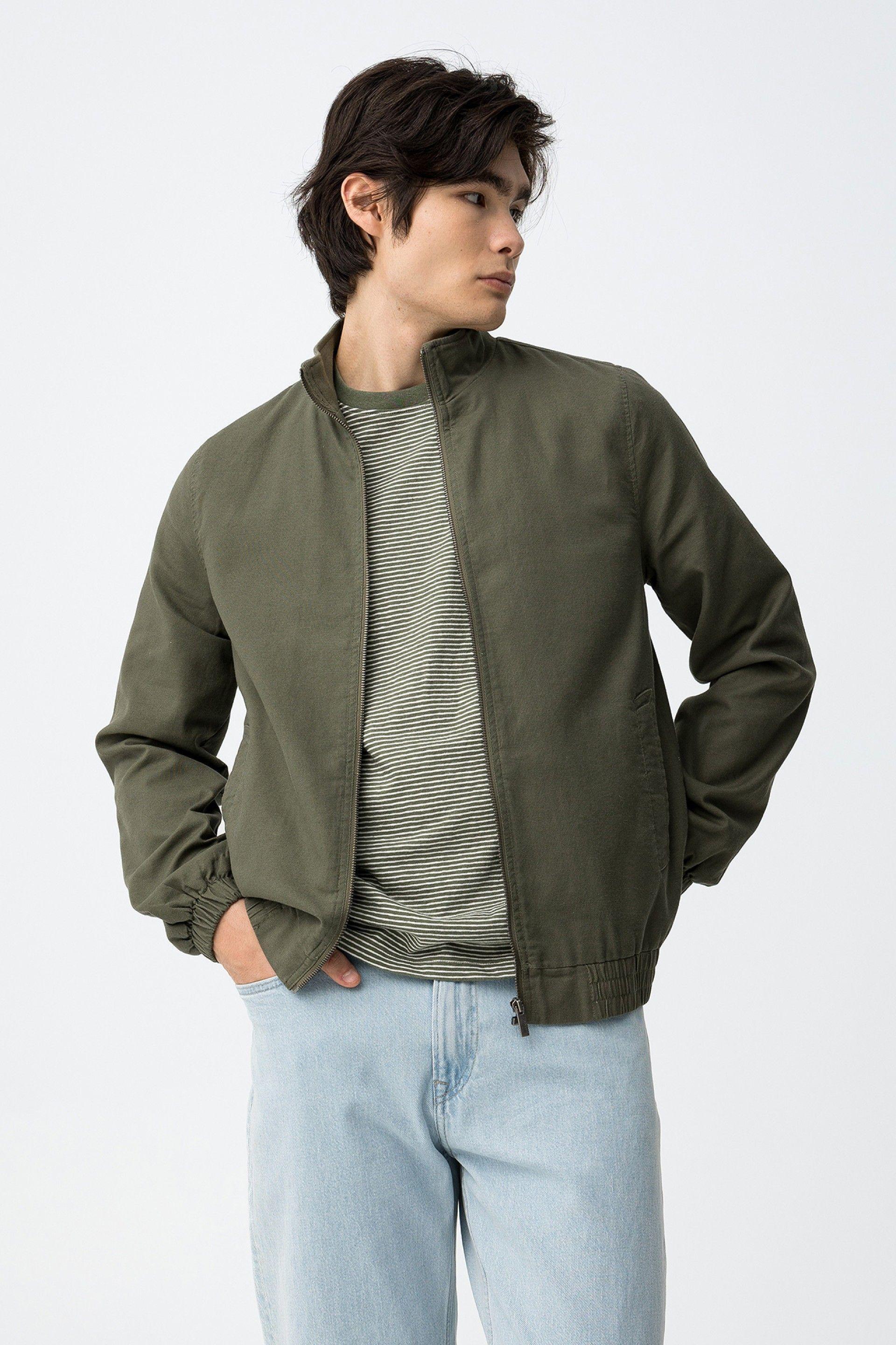 Giacca leggera verde da uomo Tiffosi