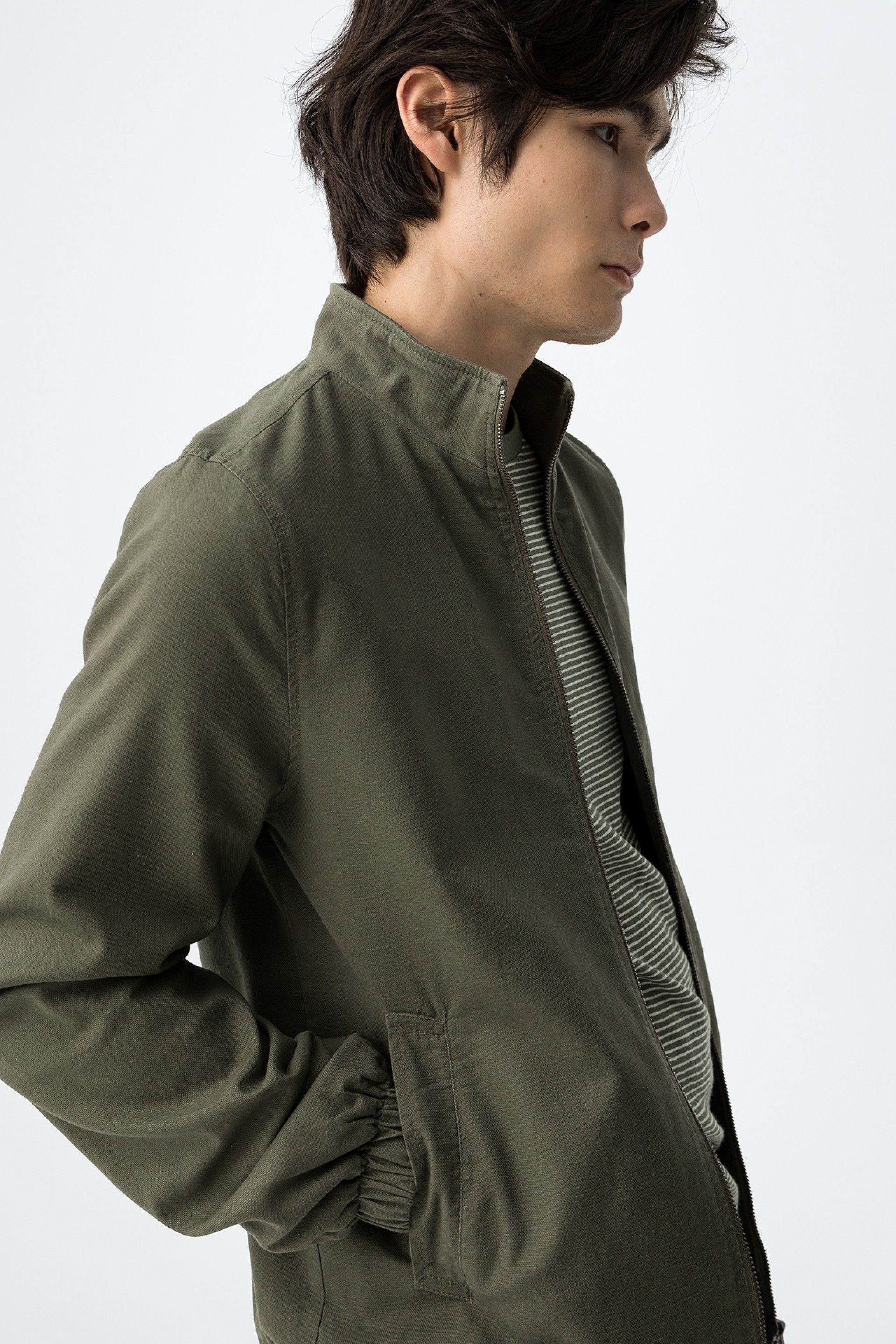 Giacca leggera verde da uomo Tiffosi