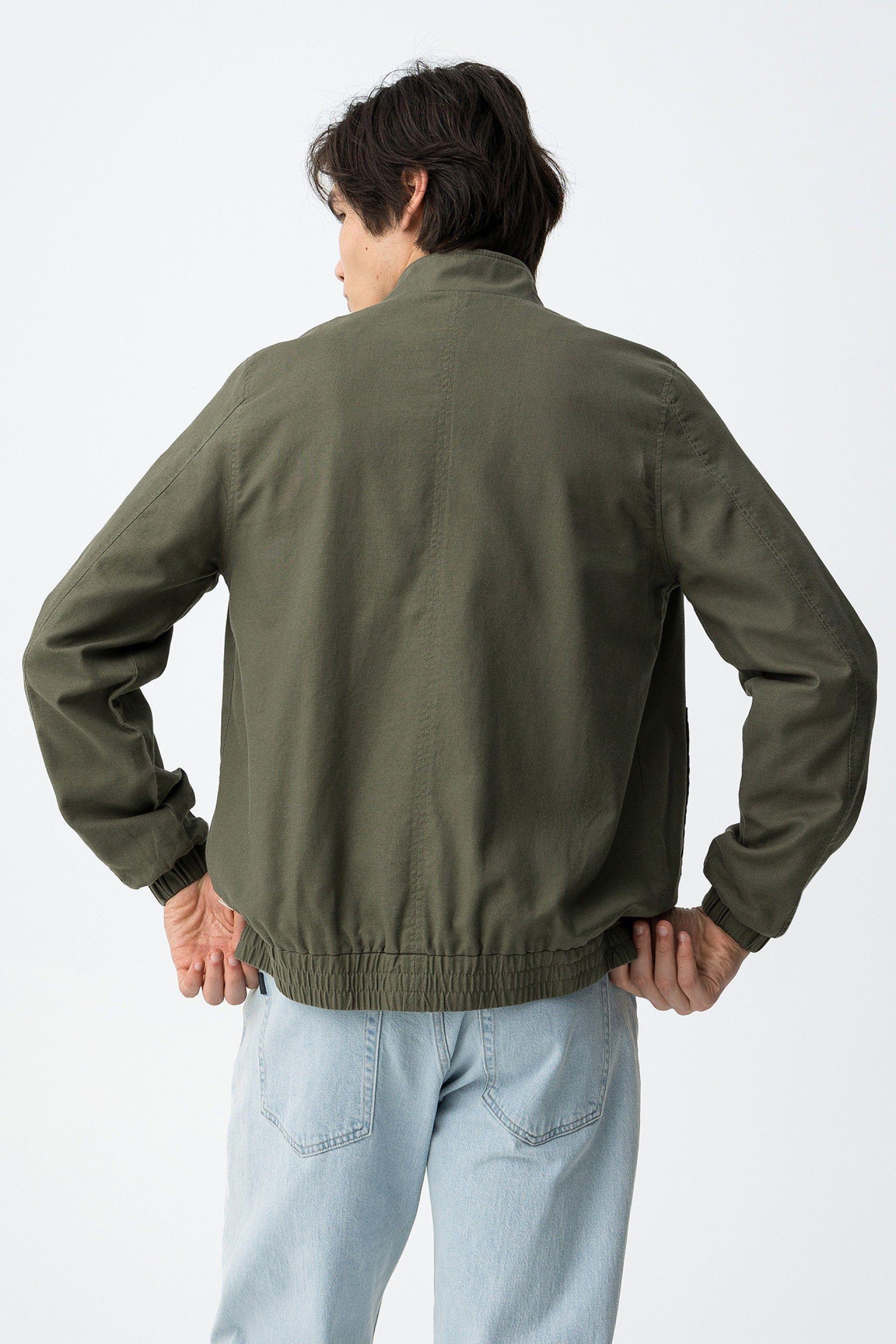 Giacca leggera verde da uomo Tiffosi