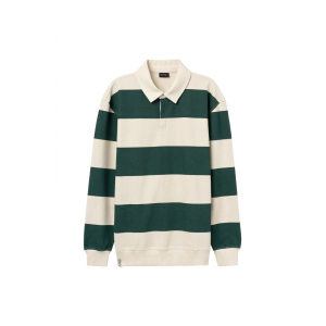 Polo maniche lunghe a righe