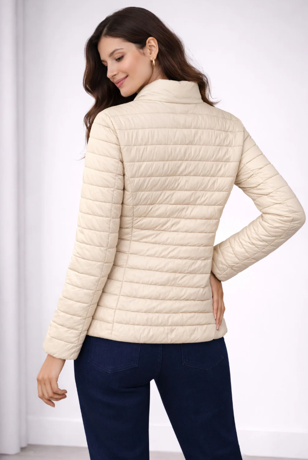 Giubbino leggero beige Lizalu00f9 donna