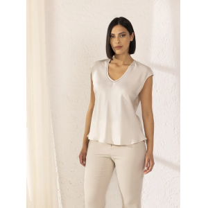 Blusa con strass donna lizalù