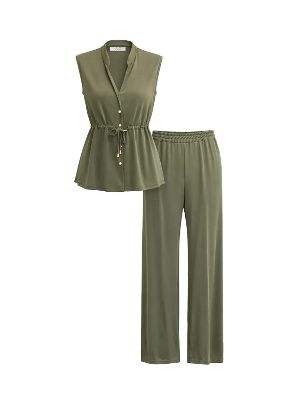 Completo verde da donna Lizalu00f9