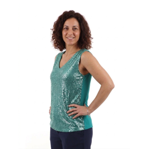 Top smanicato donna lizalù