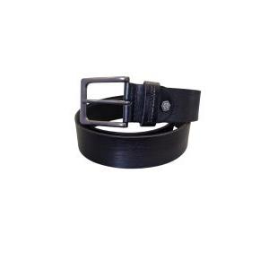 Cintura in vera pelle da uomo  nero
