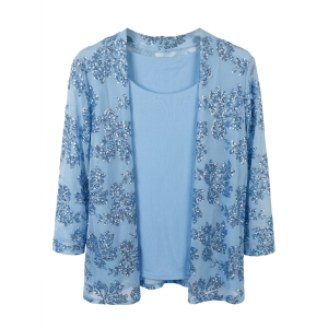 Twin set donna oversize azzurro