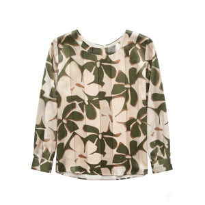 Casacca floreale oversize donna