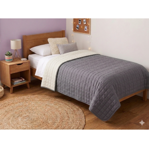 Trapuntino leggero 1p e mezzo grigio