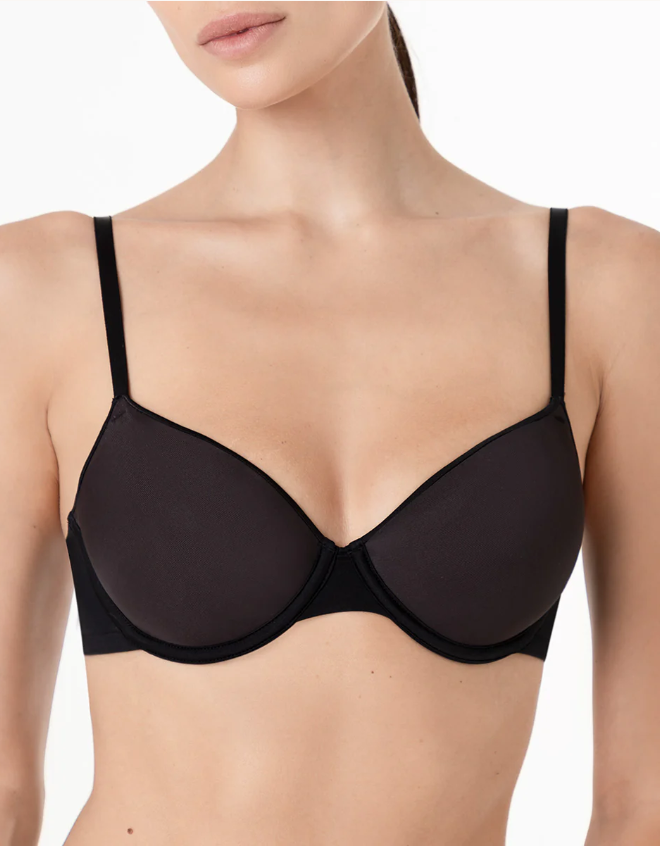 lovable reggiseno invisible breeze imbottito con ferretto nero - foto 1
