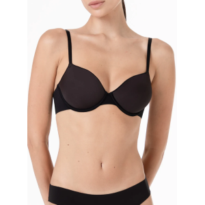 Reggiseno invisible breeze imbottito con ferretto nero
