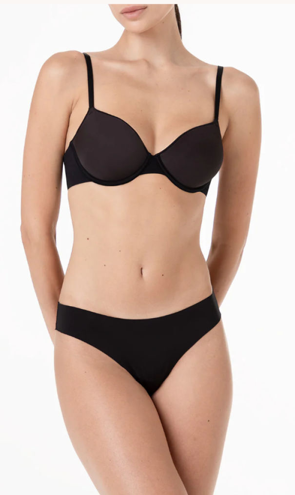 lovable reggiseno invisible breeze imbottito con ferretto nero - foto 4