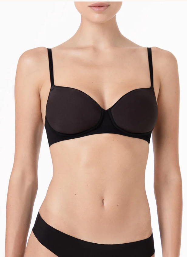 lovable reggiseno invisible breeze senza ferretto nero - foto 2