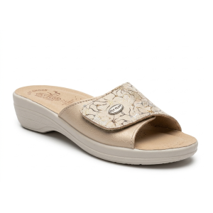 Ciabatte a fascia con strappo  donna