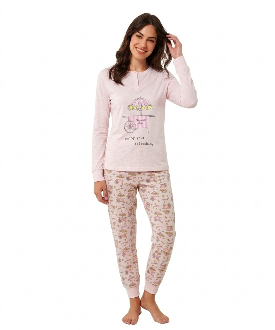 Pigiama in cotone jersey Il Granchio donna