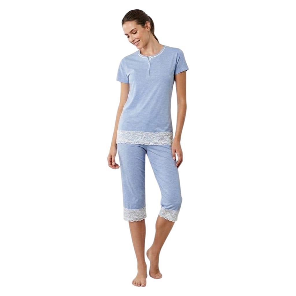 Pigiama cotone jersey Il Granchio donna