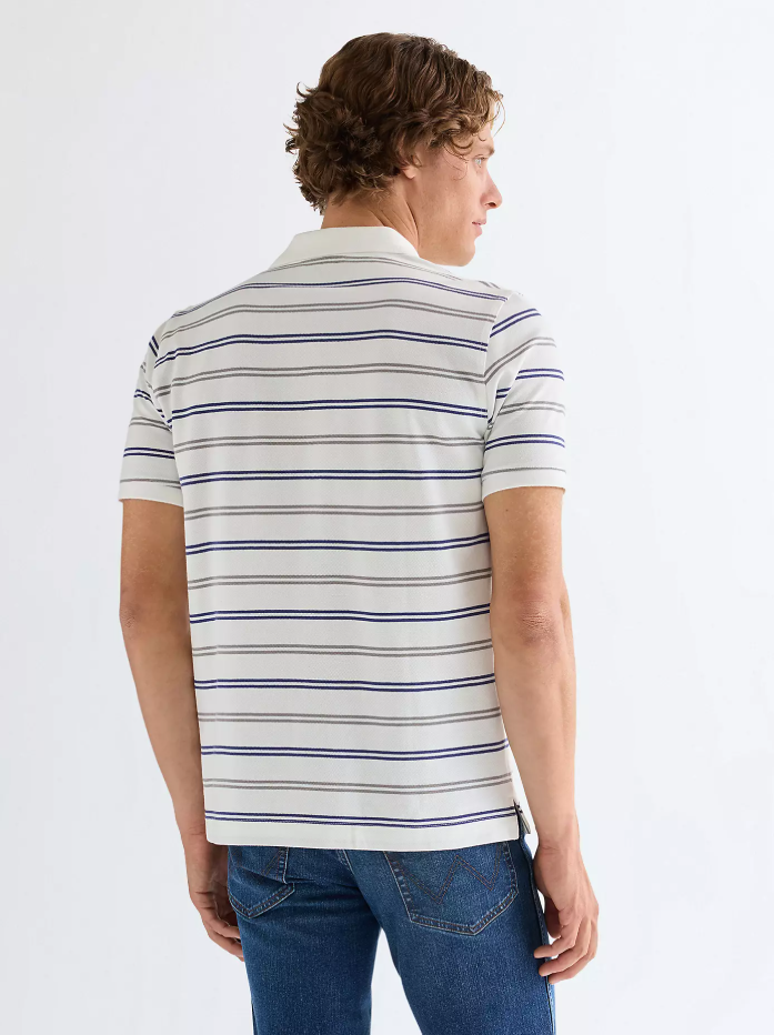 Polo regular stripe Wrangler uomo