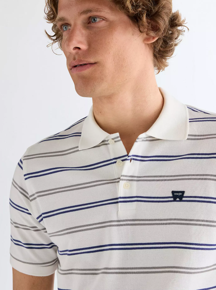 Polo regular stripe Wrangler uomo