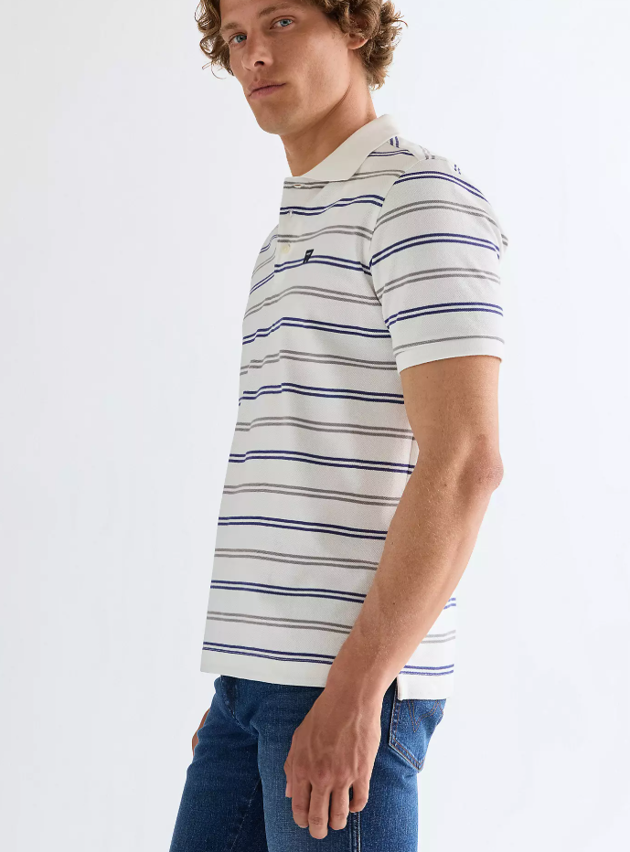 Polo regular stripe Wrangler uomo