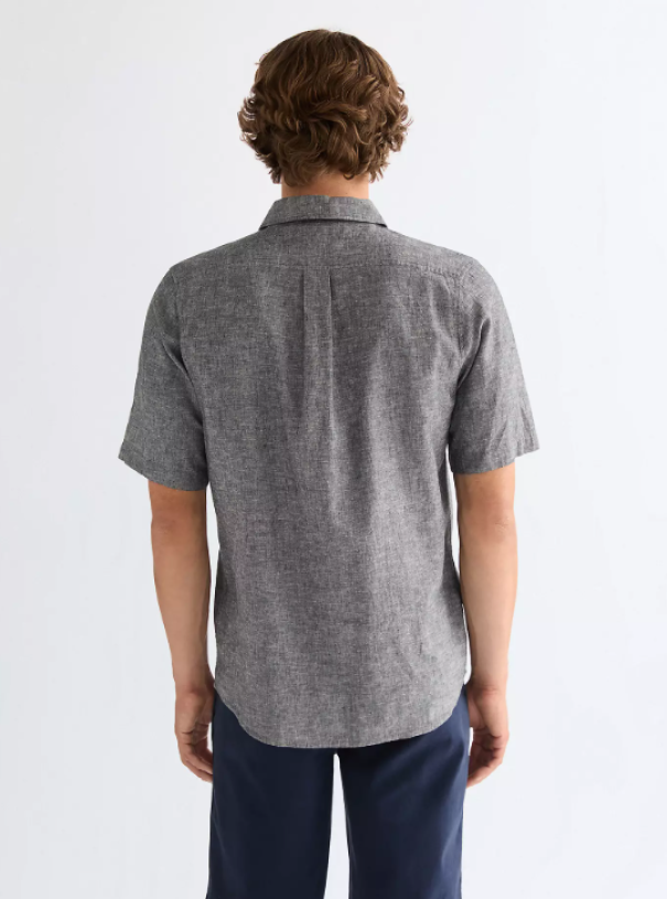 Camicia misto lino cotone Wrangler uomo