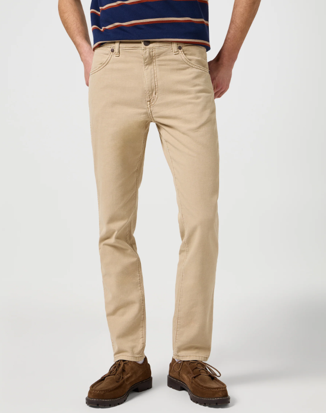 Jeans Larston Wrangler Timberwolf