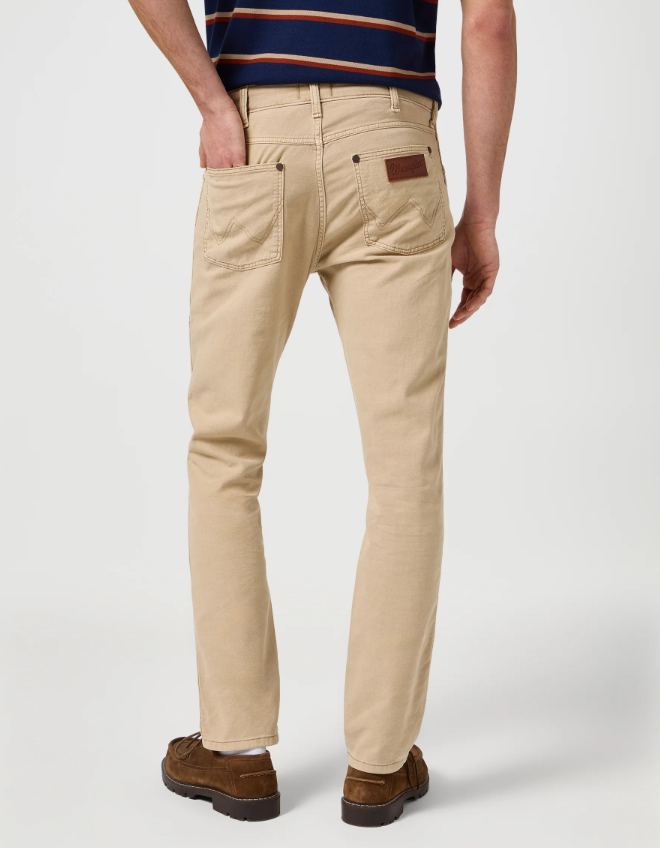 Jeans Larston Wrangler Timberwolf
