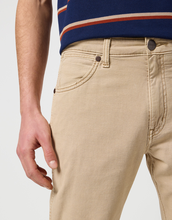 Jeans Larston Wrangler Timberwolf