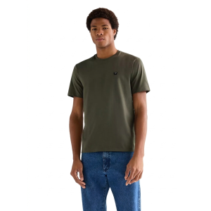 T-shirt cotone  uomo verde