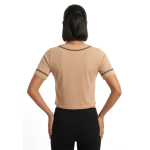 T-shirt  donna con ricamo