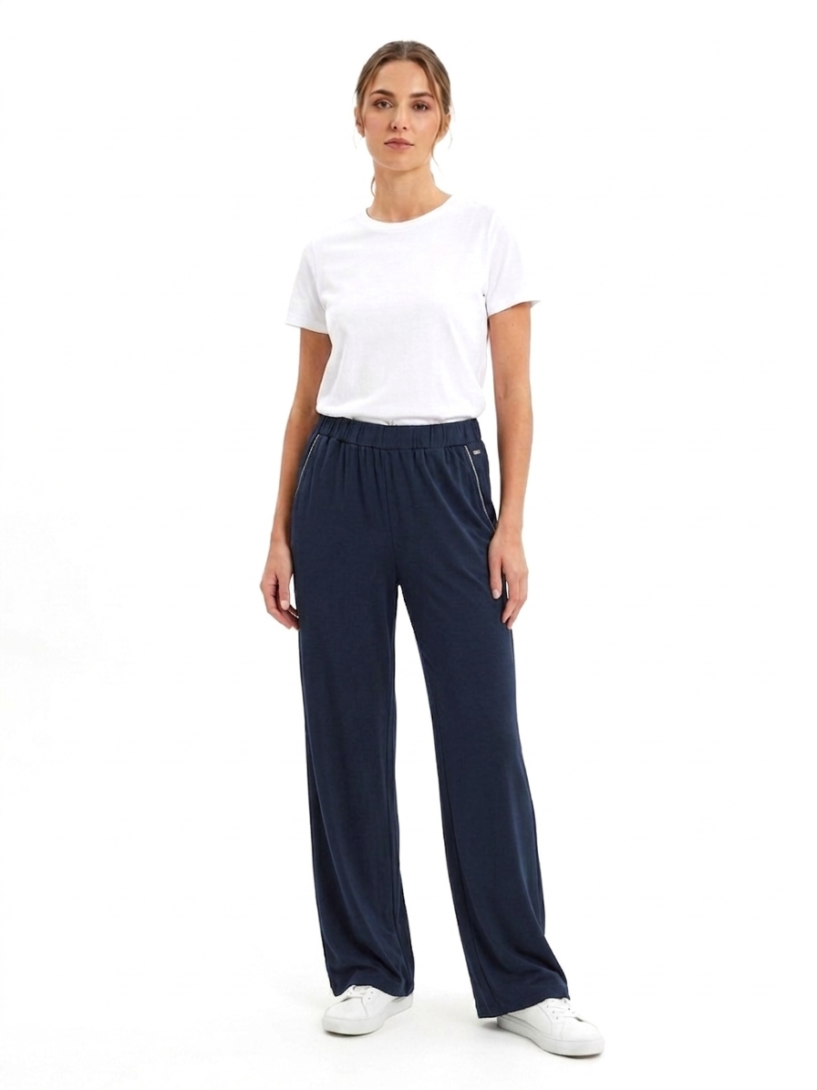 Pantalone tuta blu Campagnolo donna