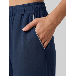 Pantalone tuta blu campagnolo donna