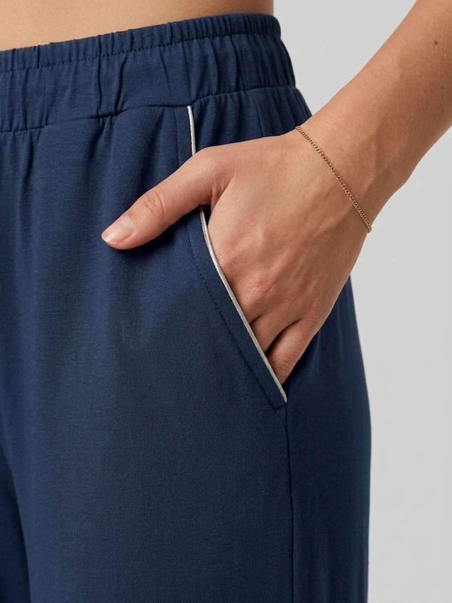 Pantalone tuta blu Campagnolo donna