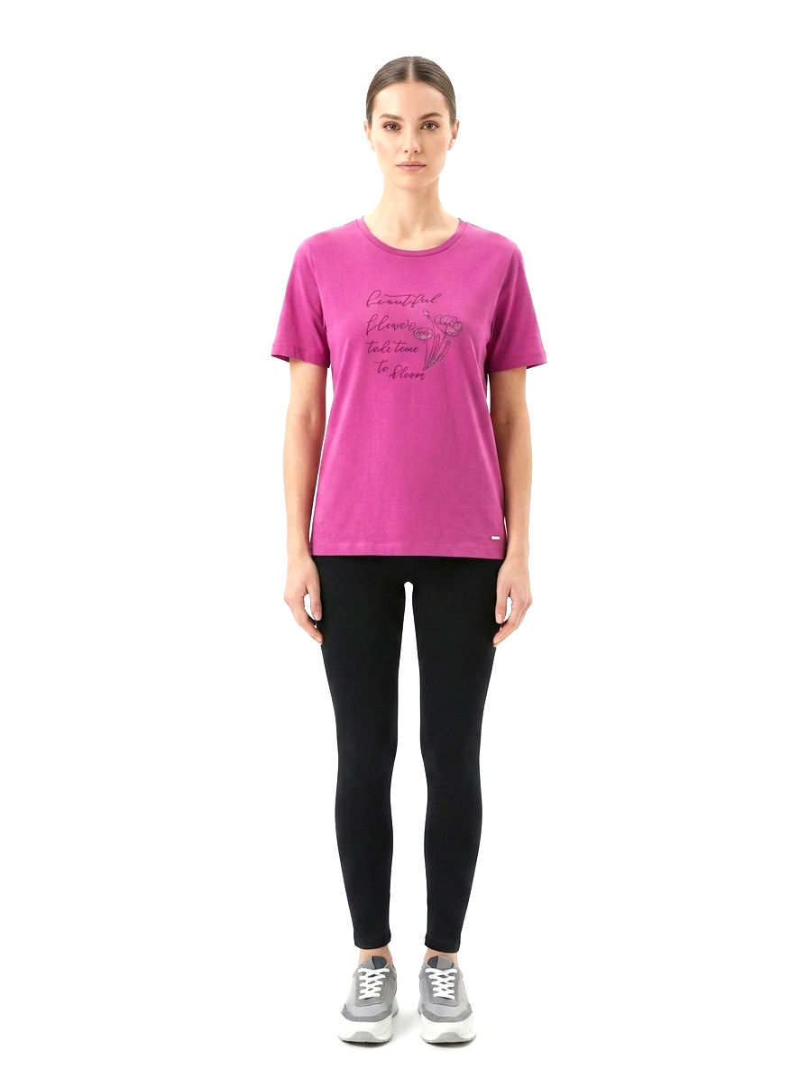 T-shirt cotone Campagnolo donna