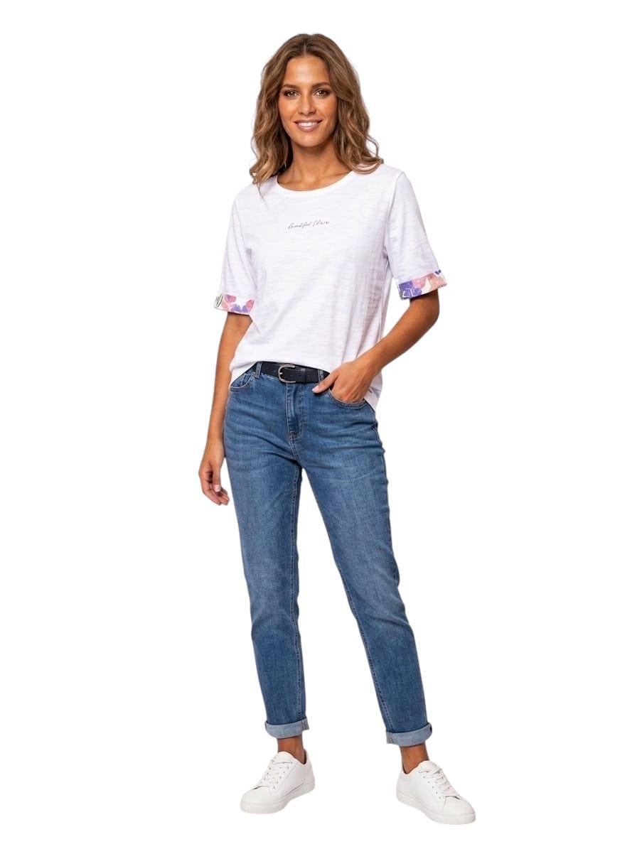 T-shirt in cotone Campagnolo donna